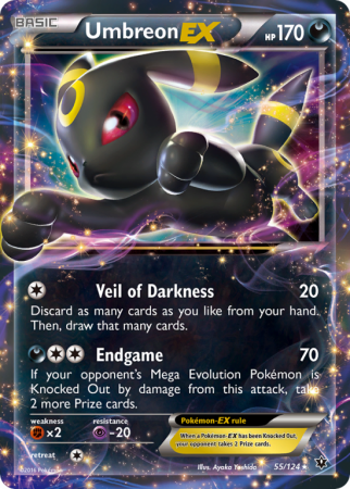 Umbreon-EX 55/124 XY Fates Collide