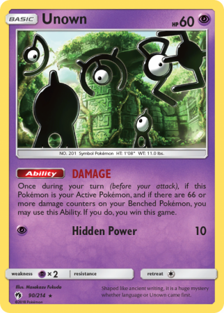 Unown 90/214