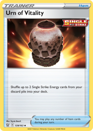 Urn of Vitality 139/163 Sword & Shield Battle Styles