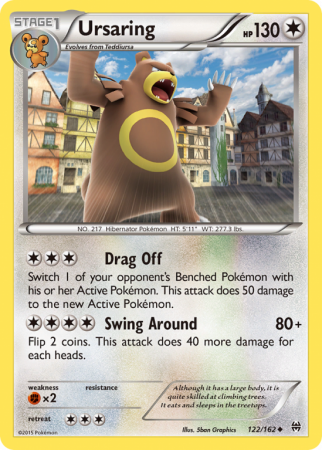 Ursaring 122/162 XY BREAKthrough