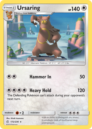 Ursaring 172/236 Sun & Moon Cosmic Eclipse