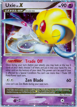 Uxie LV.X 146/146 Diamond & Pearl Legends Awakened
