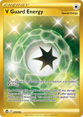 V Guard Energy 215/195 Sword & Shield Silver Tempest