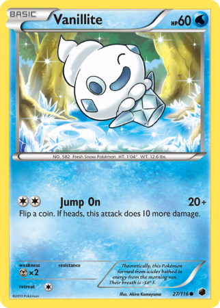 Vanillite 27/116