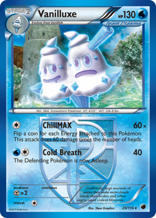 Vanilluxe 29/116 Black & White Plasma Freeze