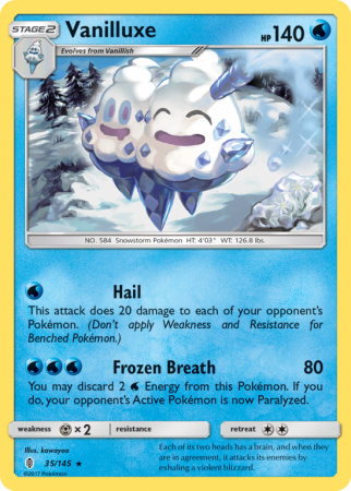 Vanilluxe 35/145 Sun & Moon Guardians Rising