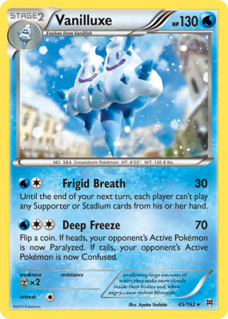 Vanilluxe 45/162 XY BREAKthrough