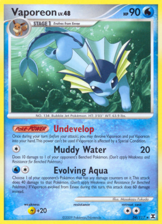 Vaporeon 34/111