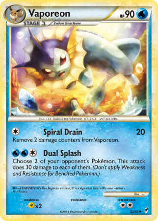 Vaporeon 52/106