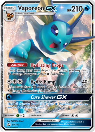 Vaporeon-GX SM172/156