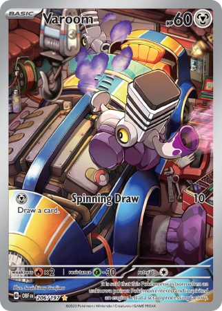 Varoom 206/197 Scarlet & Violet Obsidian Flames