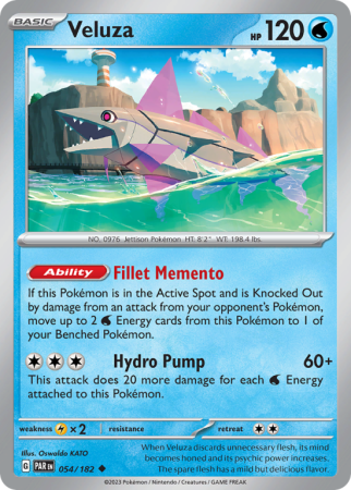 Veluza 54/182 Scarlet & Violet Paradox Rift