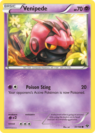 Venipede 51/146 XY XY