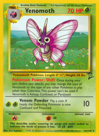 Venomoth 31/130