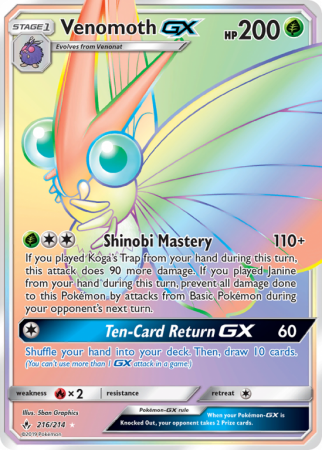 Venomoth-GX 216/214