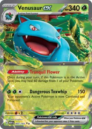 Venusaur ex 3/165