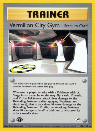 Vermilion City Gym 120/132 Gym Gym Heroes