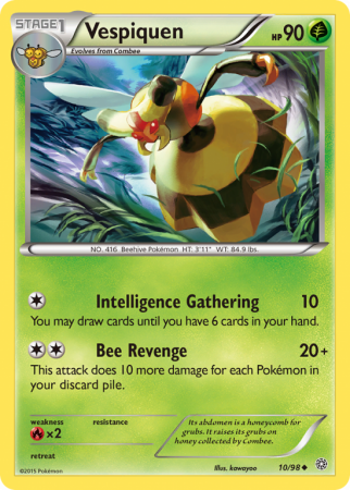 Vespiquen 10/98 XY Ancient Origins