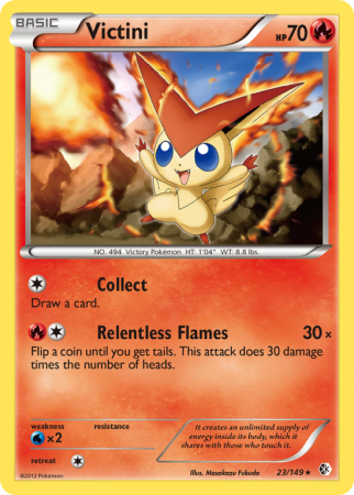 Victini 23/149 Black & White Boundaries Crossed