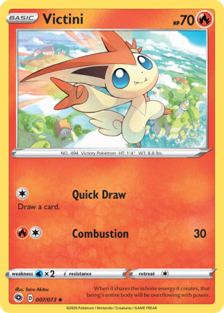 Victini 7/73 Sword & Shield Champion's Path