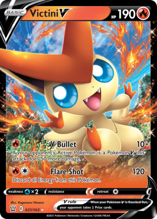 Victini V 21/163 Sword & Shield Battle Styles