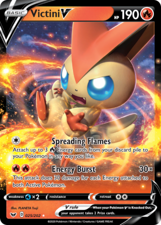 Victini V 25/202 Sword & Shield Sword & Shield
