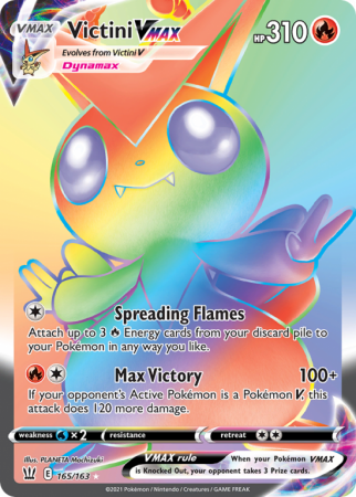 Victini VMAX 165/163 Sword & Shield Battle Styles