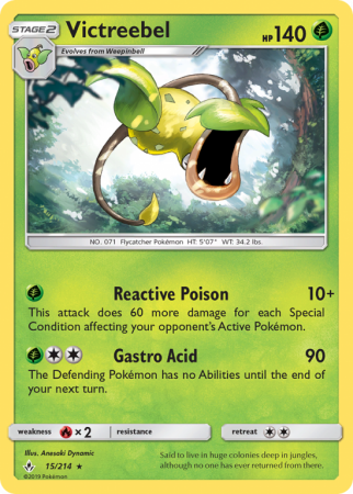 Victreebel 15/214