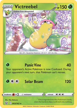 Victreebel 3/163 Sword & Shield Battle Styles