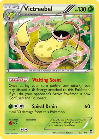 Victreebel 3/111 XY Furious Fists