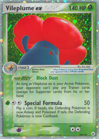 Vileplume ex 100/101