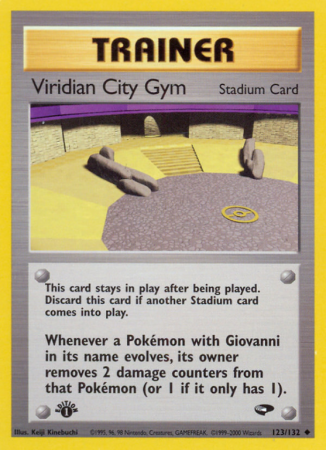 Viridian City Gym 123/132 Gym Gym Challenge