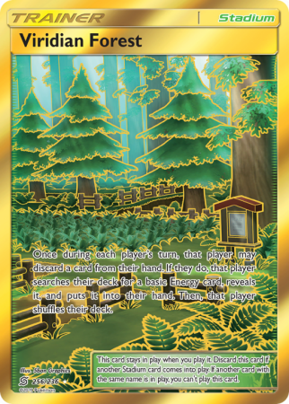 Viridian Forest 256/236 Sun & Moon Unified Minds