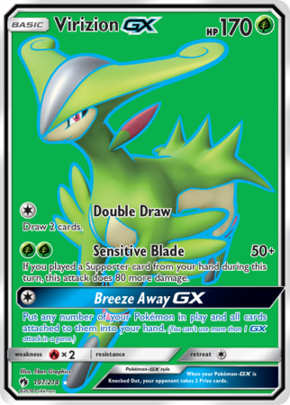 Virizion-GX 197/214 Sun & Moon Lost Thunder
