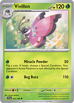 Vivillon 10/198 Scarlet & Violet Scarlet & Violet
