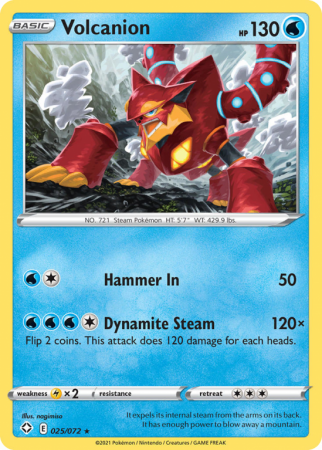 Volcanion 25/72 Sword & Shield Shining Fates