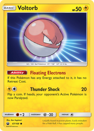 Voltorb 47/168