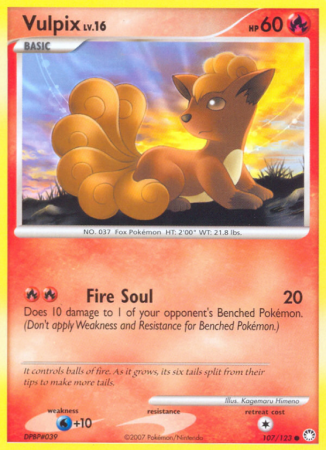 Vulpix 107/123