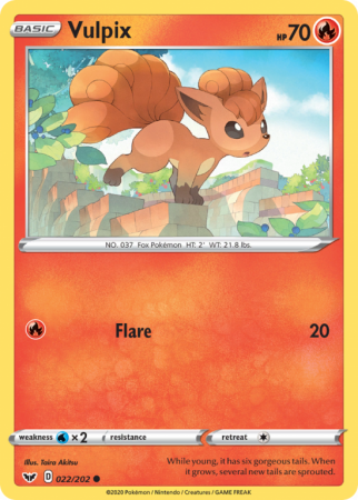 Vulpix 22/202 Sword & Shield Sword & Shield