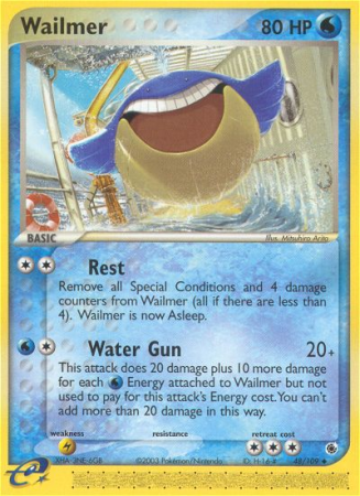 Wailmer 48/109 EX Ruby & Sapphire