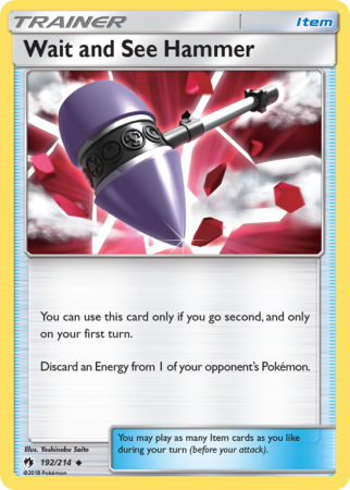 Wait and See Hammer 192/214 Sun & Moon Lost Thunder