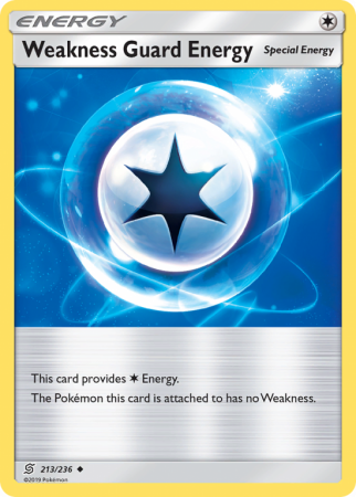 Weakness Guard Energy 213/236 Sun & Moon Unified Minds
