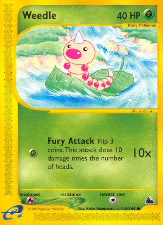 Weedle 114/182