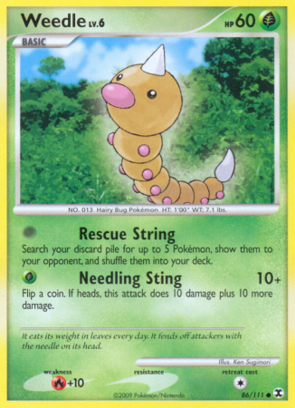 Weedle 86/111