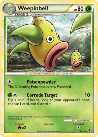Weepinbell 53/102