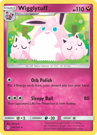 Wigglytuff 135/214 Sun & Moon Unbroken Bonds