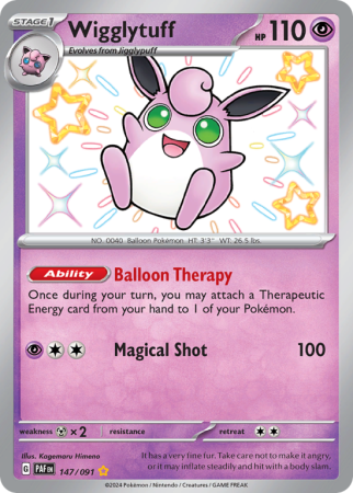 Wigglytuff 147/91 Scarlet & Violet Paldean Fates