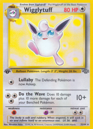 Wigglytuff 32/64 Base Jungle