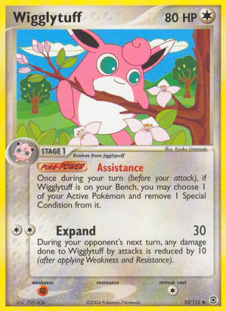 Wigglytuff 52/112 EX FireRed & LeafGreen