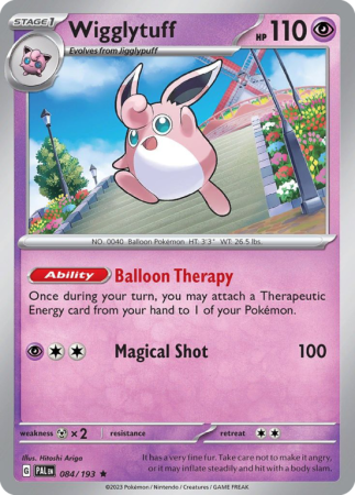 Wigglytuff 84/193 Scarlet & Violet Paldea Evolved